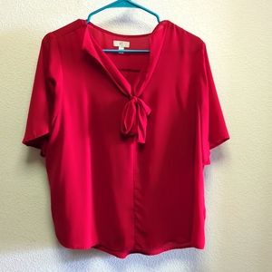 Pussy bow blouse